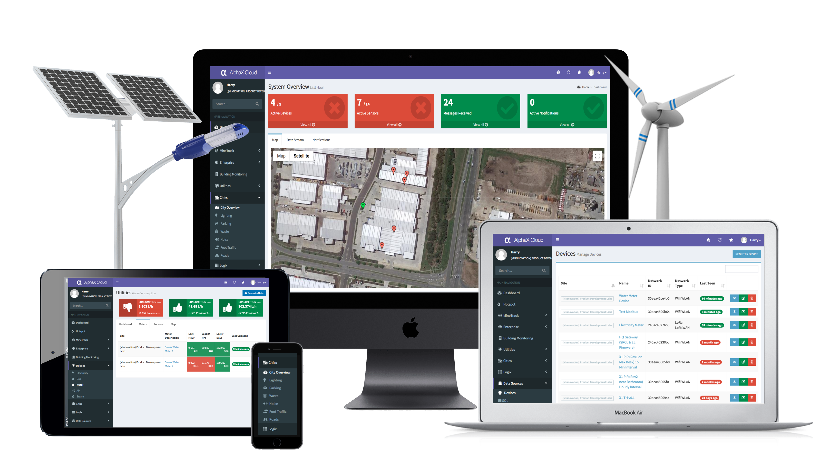 Utility Management System for monitoring the performance of your utilities.